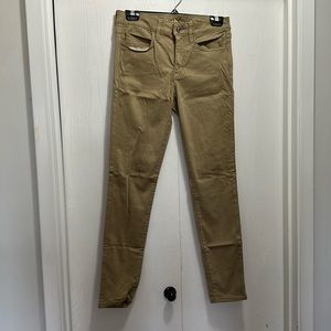 American eagle khaki jeggings